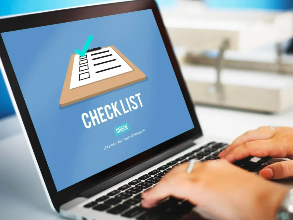 software audit checklist