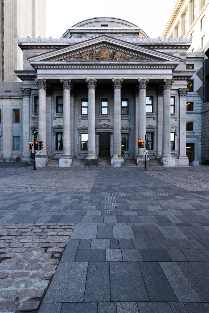 Commercial bank office building
