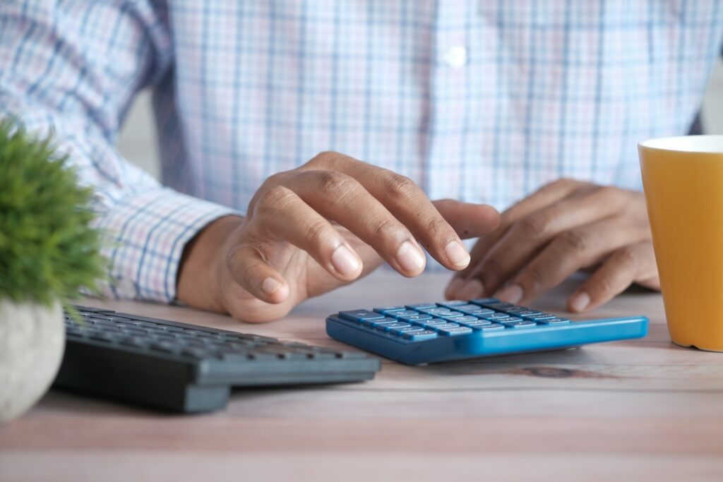 Audit software cost budget calculation